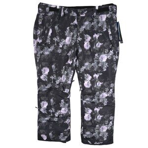 Snow Country Outerwear Rider Pant Womens 2XL Snow Ski Floral NWT PT-2666